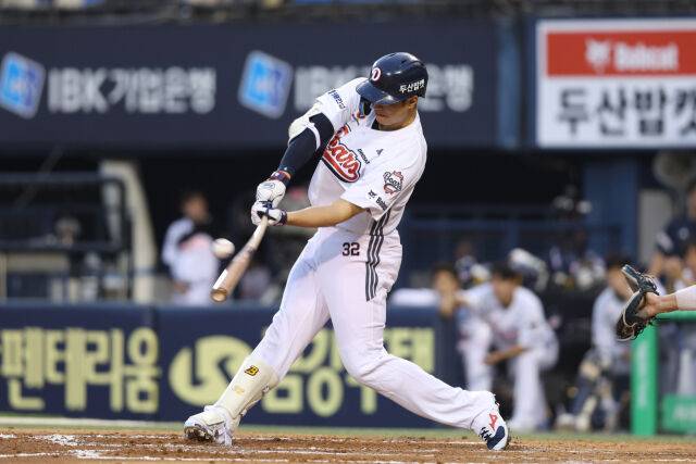 두산 베어스 김재환./두산 베어스