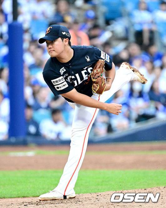 한화 이글스 정우주. /OSEN DB
