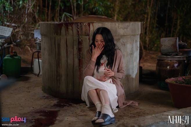 SBS 금토드라마 ‘사마귀: 살인자의 외출’ 고현정 스틸컷.