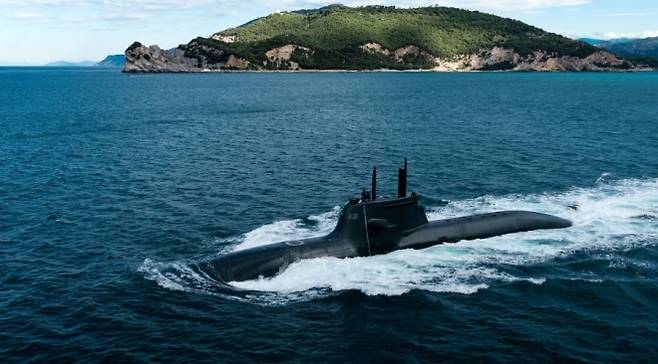 이탈리아 핀칸티에리가 폴란드 오르카 사업에 제안한 차세대 잠수함 U212 NFS. 독일과 협력해 축적한 212형 계열 기술을 발전시킨 모델로, 장기 잠항 능력과 유럽 내 운용 경험을 강점으로 내세우고 있다. 핀칸티에리 제공