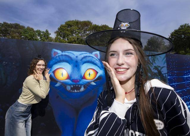 경기 용인시 에버랜드 '케이팝 데몬 헌터스' 테마존. 에버랜드 제공