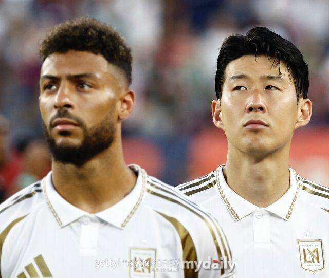 손흥민과 데니스 부앙가/게티이미지코리아