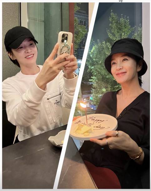 송혜교, 김혜수 /사진=김혜수 소셜미디어