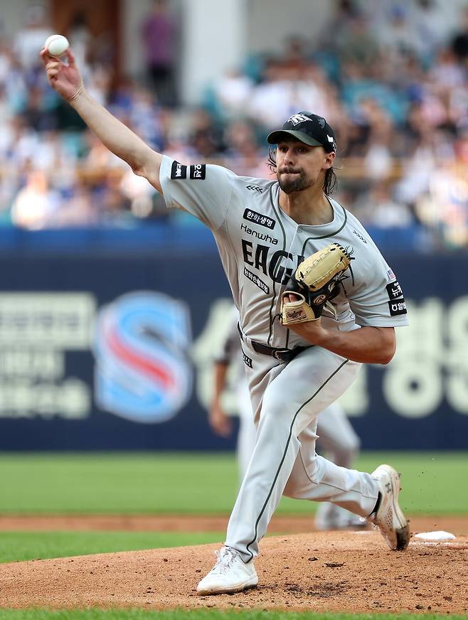 한화 라이언 와이스. 뉴시스