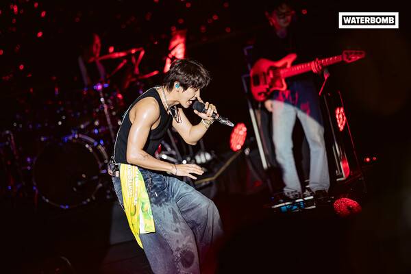 ▲ '워터밤 발리 2025' 무대에 오른 찬열. 제공|WAAO엔터테인먼트