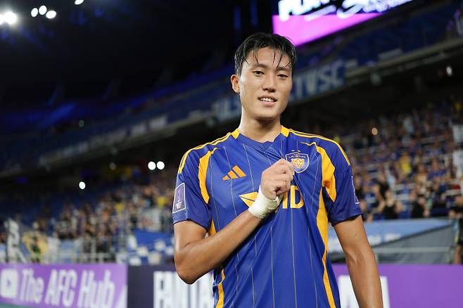 울산 허율. 사진=프로축구연맹 제공