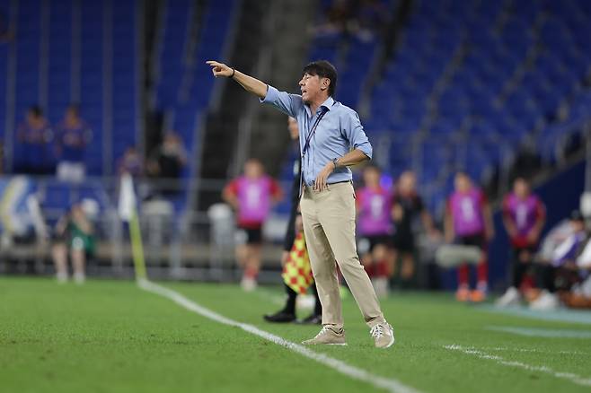 울산문수축구경기장/ 2025-2026 AFC 챔피언스리그 엘리트/ ACLE/ 리그스테이지 1차전/ 울산HDFC vs 청두룽청/ 울산 신태용 감독/ 사진 김정수