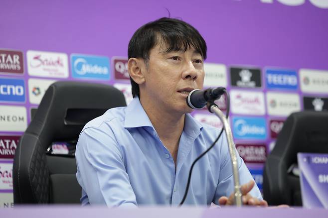 울산문수축구경기장/ 2025-2026 AFC 챔피언스리그 엘리트/ ACLE/ 리그스테이지 1차전/ 울산HDFC vs 청두룽청/ 울산 신태용 감독/ 경기 후 인터뷰/ 사진 김정수