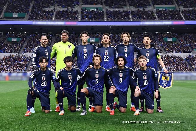 사진=일본축구국가대표팀