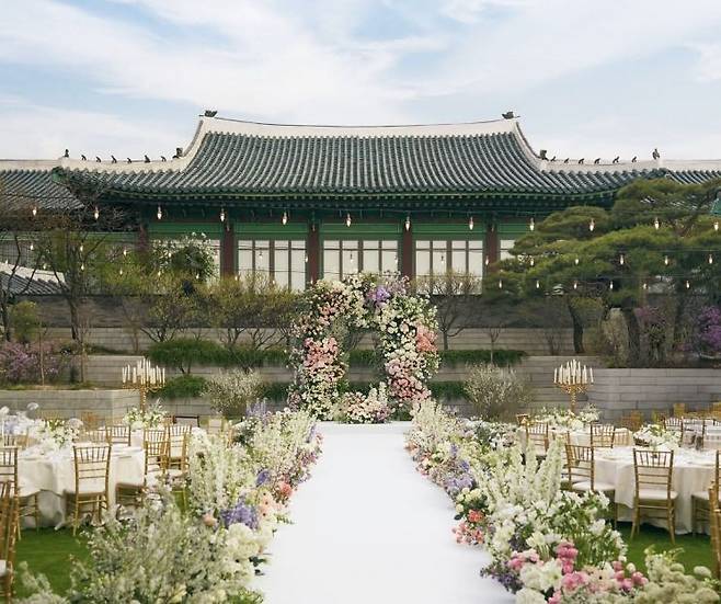 서울신라호텔 영빈관. 신라호텔 웨딩 인스타그램