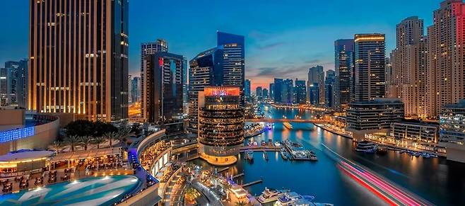 두바이 마리나 전경 / 사진=두바이 관광청