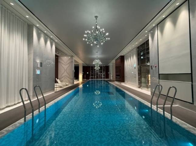 실내 수영장/사진=김다이 기자 @neverdie