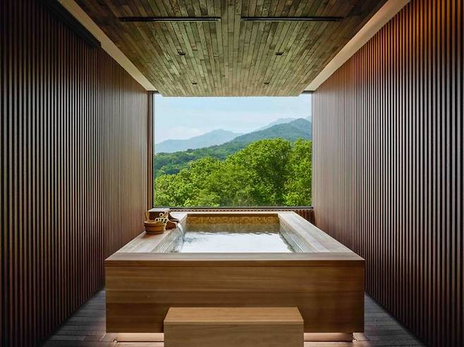 가든하우스 히노끼탕ⓒ한화앤리조트