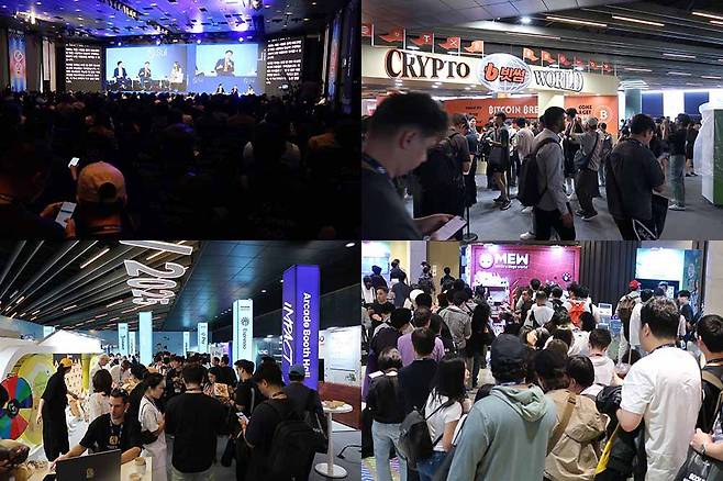 KBW2025의 다양한 세션과 전시 부스 / 출처=IT동아