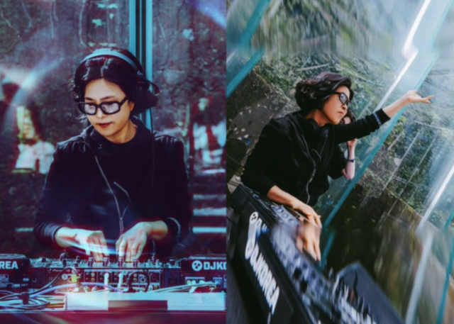 DJ로 변신한 가수 이선희. 사진=DJ 강민규 인스타그램