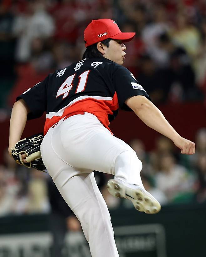 ▲ 올 시즌 마지막 투구 내용이 관심을 모으는 황동하 ⓒKIA타이거즈