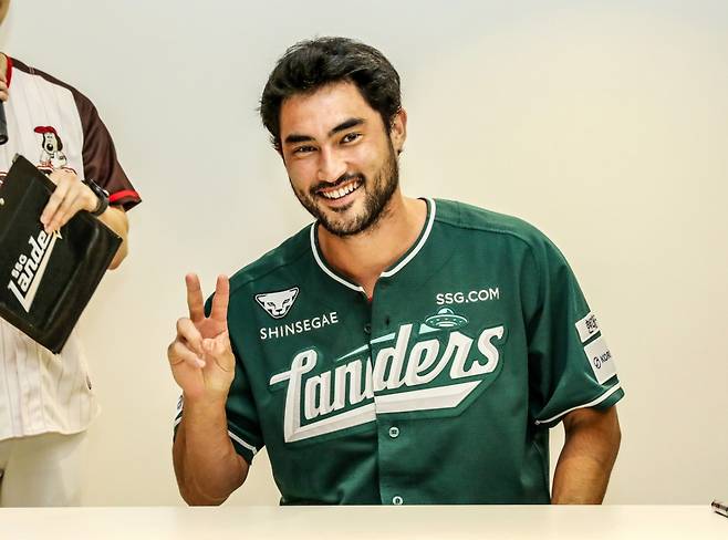 SSG 화이트. /사진=SSG 랜더스 제공