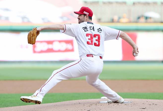 SSG 앤더슨. /사진=SSG 랜더스 제공