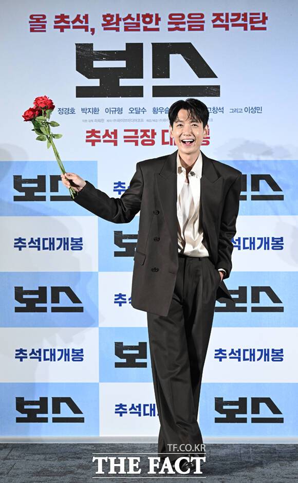 식구파의 정통 후계자 강표 역을 맡은 정경호는 "리딩보다 탱고에 더 집중했던 것 같다"고 연기 중점을 둔 부분을 밝혔다. /이새롬 기자