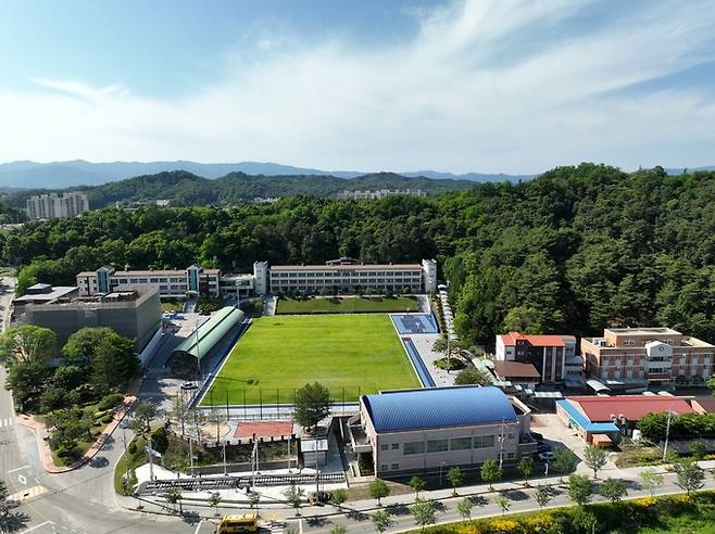 ▲ 한국철도고등 학교 전경