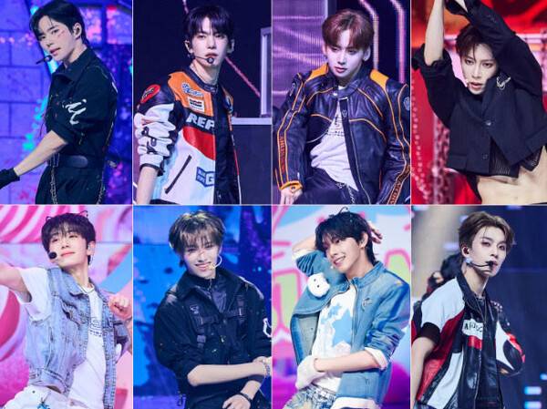 (왼쪽 상단부터 시계방향) 김준서, 박동규, 유메키, 장지아하오, 허씬롱, 최립우, 천카이원, 정상현 / 사진=Mnet '보이즈 2 플래닛'