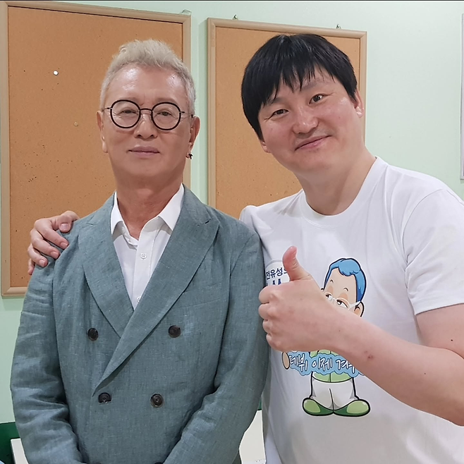 전유성-김대범. 김대범 SNS.