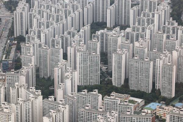 ▲서울의 아파트 단지. ⓒ연합뉴스