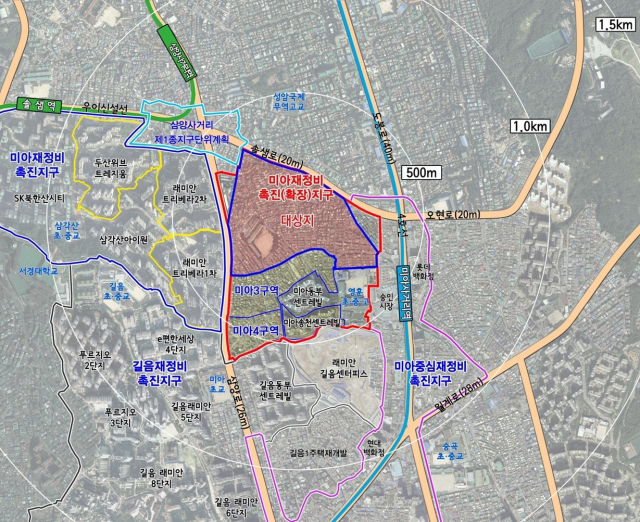 ‘미아2구역’ 대상지 위치도. 사진 제공=서울시