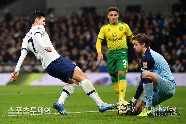 손흥민-크룰 / 사진=Gettyimages 제공