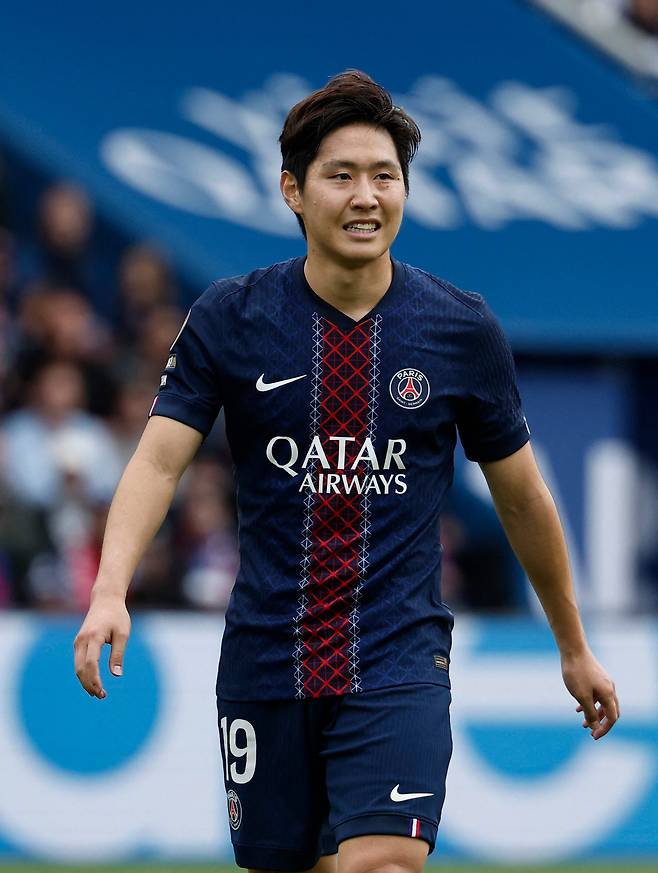 AFC 올해의 국제 선수 후보에 오른 파리 생제르맹(PSG) 이강인. /로이터=연합뉴스