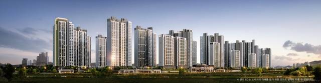 HDC현대산업개발, ‘운정 아이파크 시티’ 투시도