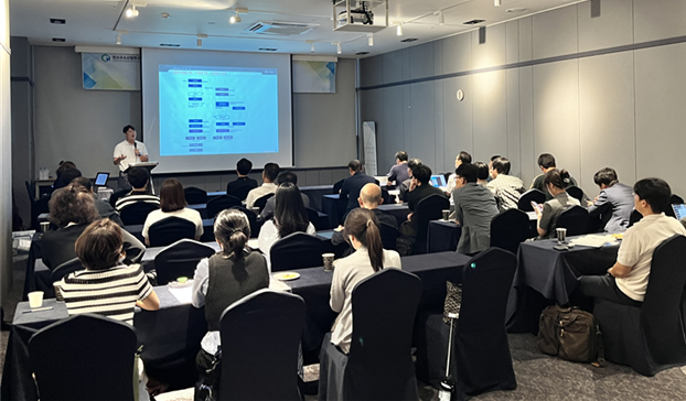 탄소산업협력단은 25일 라마다호텔(대전)에서 '2025 테크-비즈 워크숍(Tech-Biz Workshop) 및 기술교류회'와 '수요-공급 기업 간 네트워킹 데이'(Networking Day)를 진행했다.