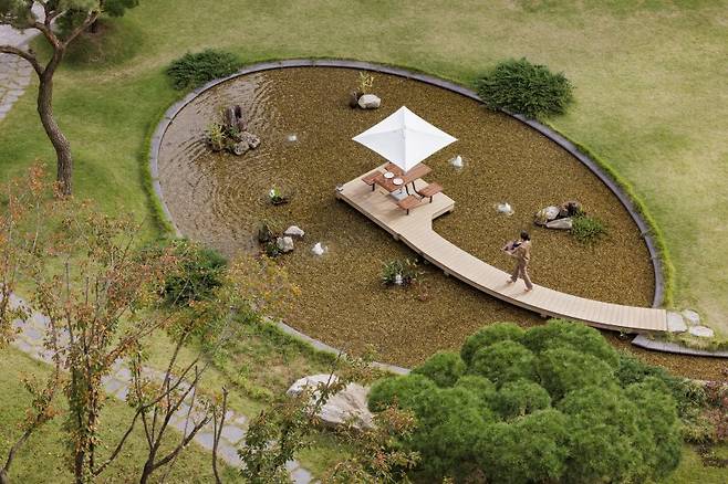 회원 전용 잔디공원. 한화호텔앤드리조트 제공