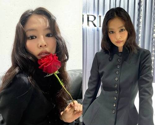 사진=제니 SNS