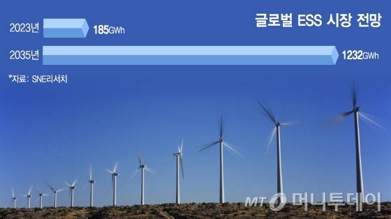 글로벌 ESS 시장 전망/그래픽=김지영