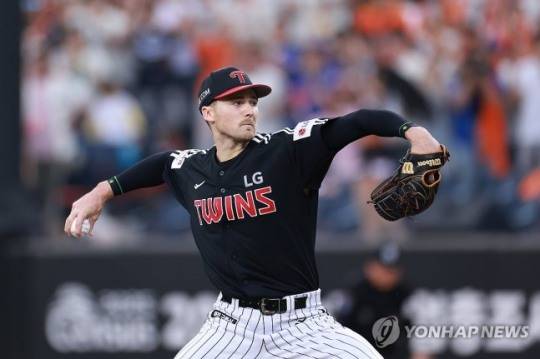 LG 선발투수 톨허스트 / 사진=연합뉴스