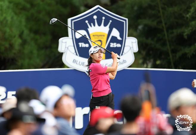 성유진 제25회 하이트진로 챔피언십 FR 10번홀 티샷