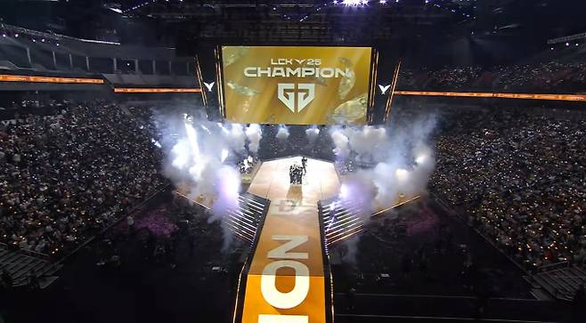 2025 LCK 결승전 결과 젠지 최종 우승 ©LCK