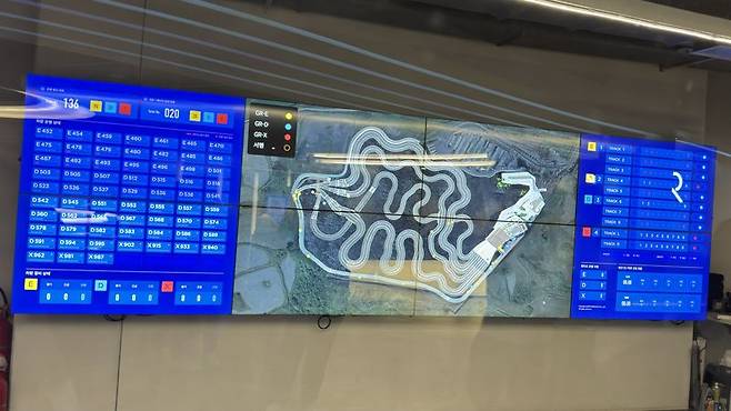 9.81파크 제주 내 관제실 모습. 사진=신지민 기자