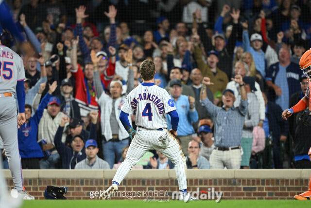 시카고 컵스 피트 크로우-암스트롱./게티이미지코리아