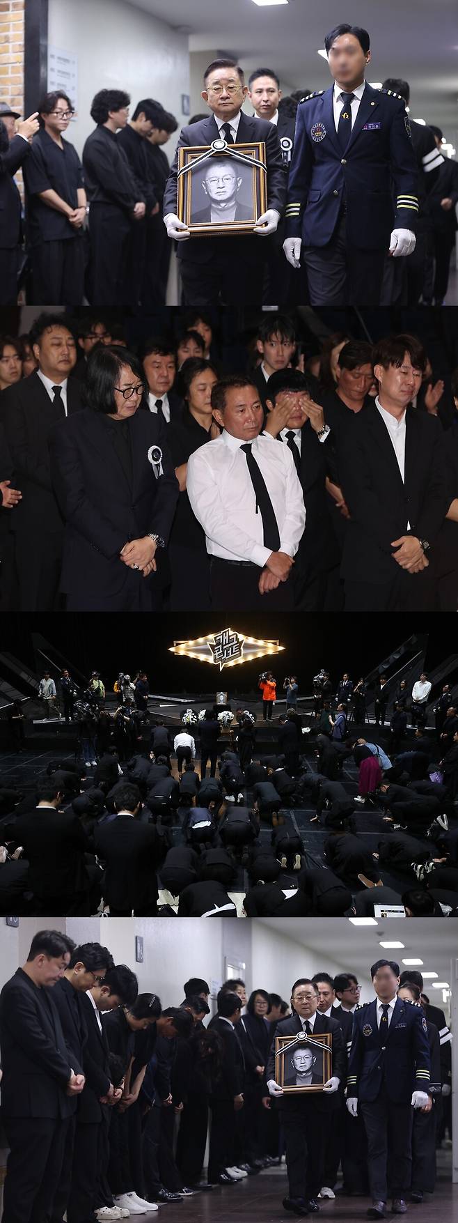 ▲ 고 전유성 노제. ⓒ연합뉴스