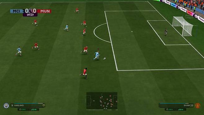 스위치2 버전 FC 26 휴대모드