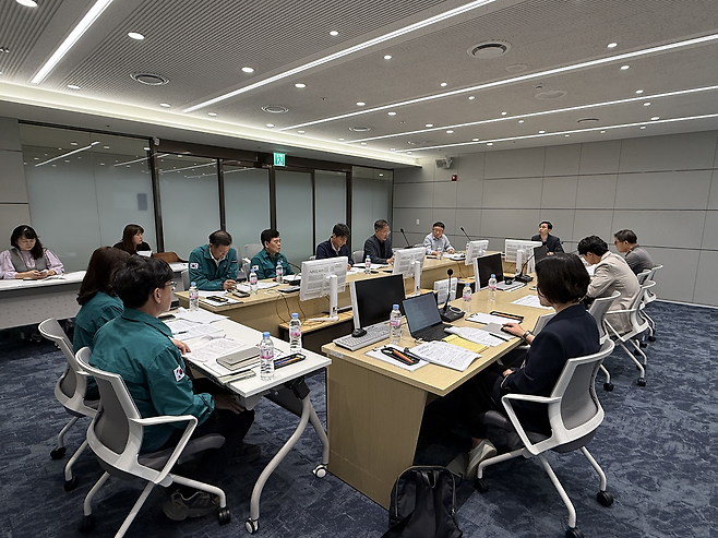 경기도교육청 국정자원 화재 비상대응반 회의. 경기도교육청 제공