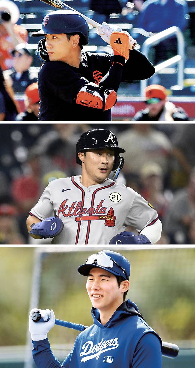 위 사진부터 이정후·김하성·김혜성