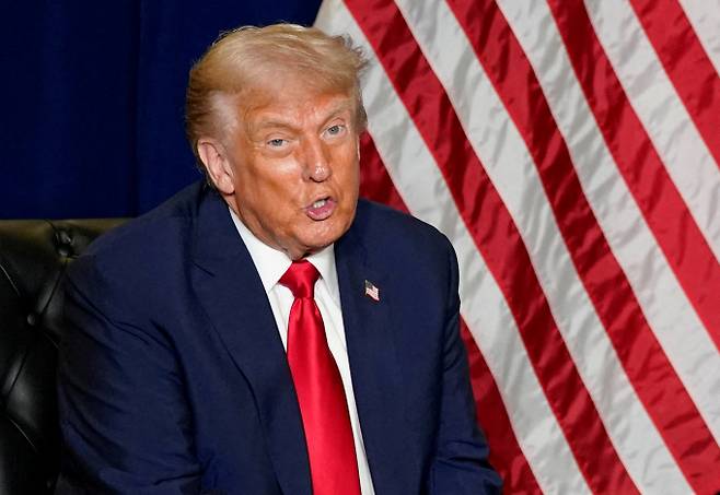 미국의 의약품 관세 부과에도 국내 주요 기업들이 받는 영향은 크지 않을 전망이다. 사진은 도널드 트럼프 미국 대통령. /사진=로이터