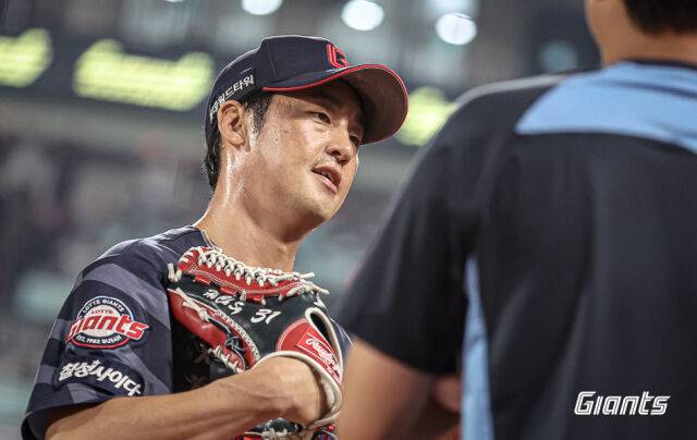 롯데 자이언츠 시절의 진해수./롯데 자이언츠