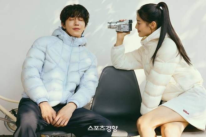 화보 촬영에 임하고 있는 배우 남주혁. 윌슨 제공