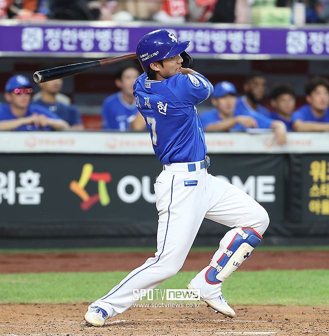 ▲ 공수 모두에서 특급 유격수가 될 자질을 갖춘 이재현 ⓒ곽혜미 기자