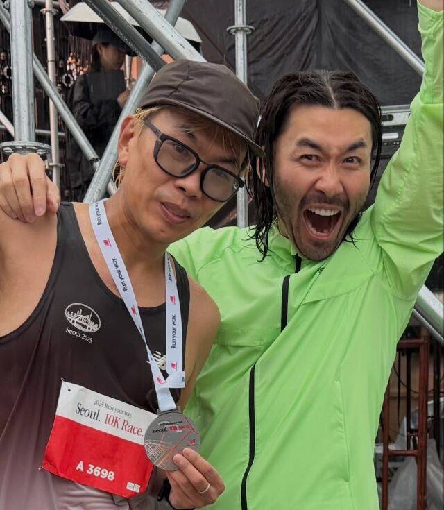 방송인 노홍철이 김태호 PD와의 인증샷을 공개했다. / 노홍철 인스타그램