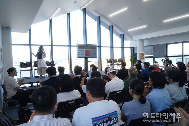 구좌읍 세화리에서 열린 '로컬 수다회 인(in) 세화리' 행사.